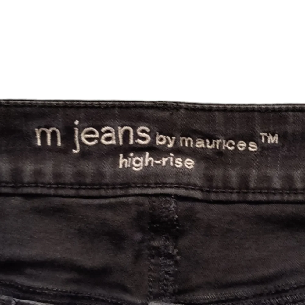 M. Jeans By Maurices High Rise Jegging With Flannel Cuffs Size L Long